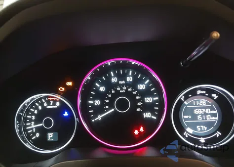 2016 Honda Hr-V Ex из США, поврежденный, VIN 3CZRU6H53GM736866